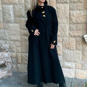 New Lavantino Cashmere/Wool Black Women's Coat